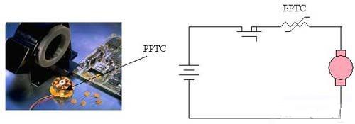 PolySwitch器件保護(hù)電機(jī)和驅(qū)動電子電路，