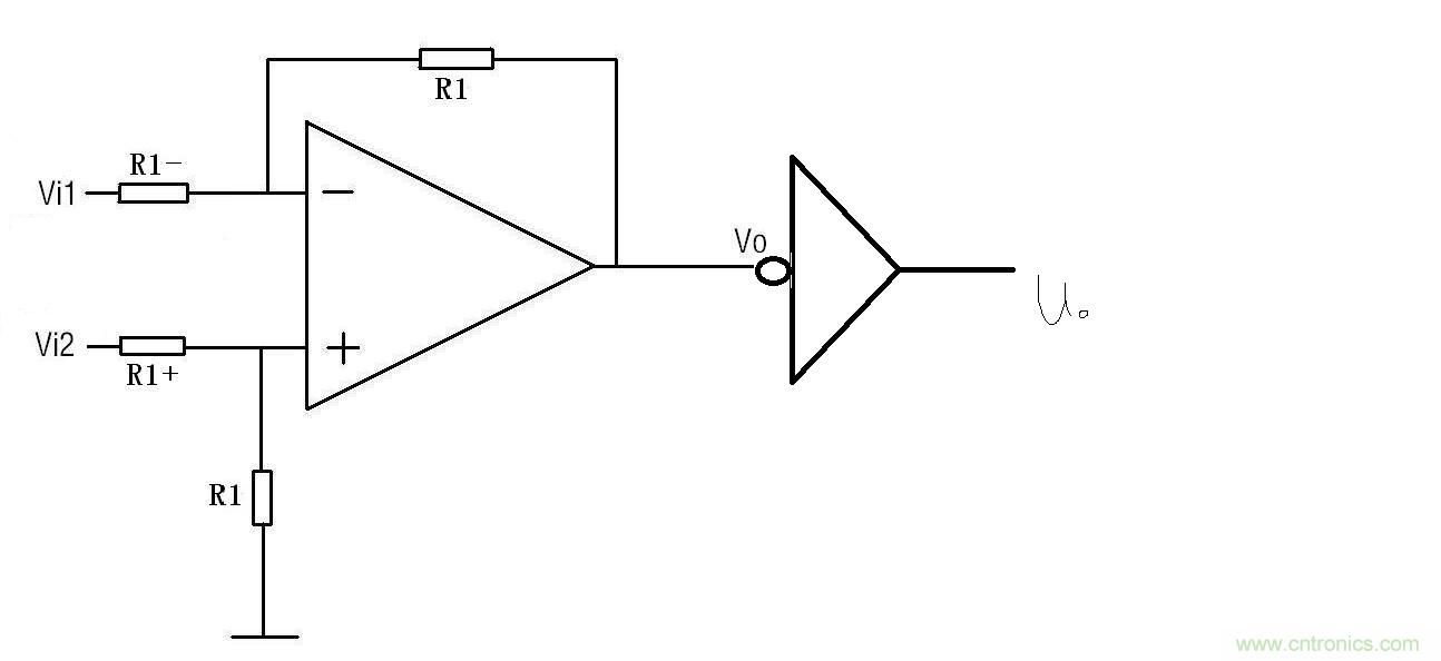 差動(dòng)放大電路，差動(dòng)放大電路圖